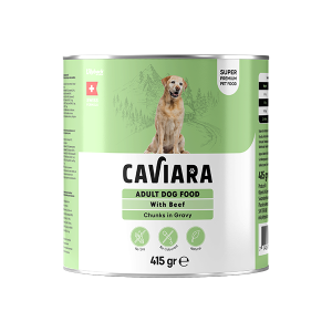 Caviara Can Food for Adult Dogs with Beef CIG